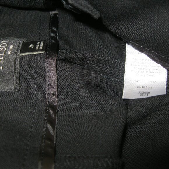 Talbots Petites Pants 2 Petite Black - Picture 5 of 9